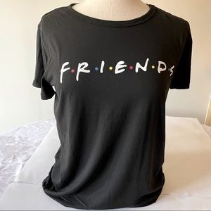 3/$25 Friends Graphic Short Sleeve Tee Black Size M